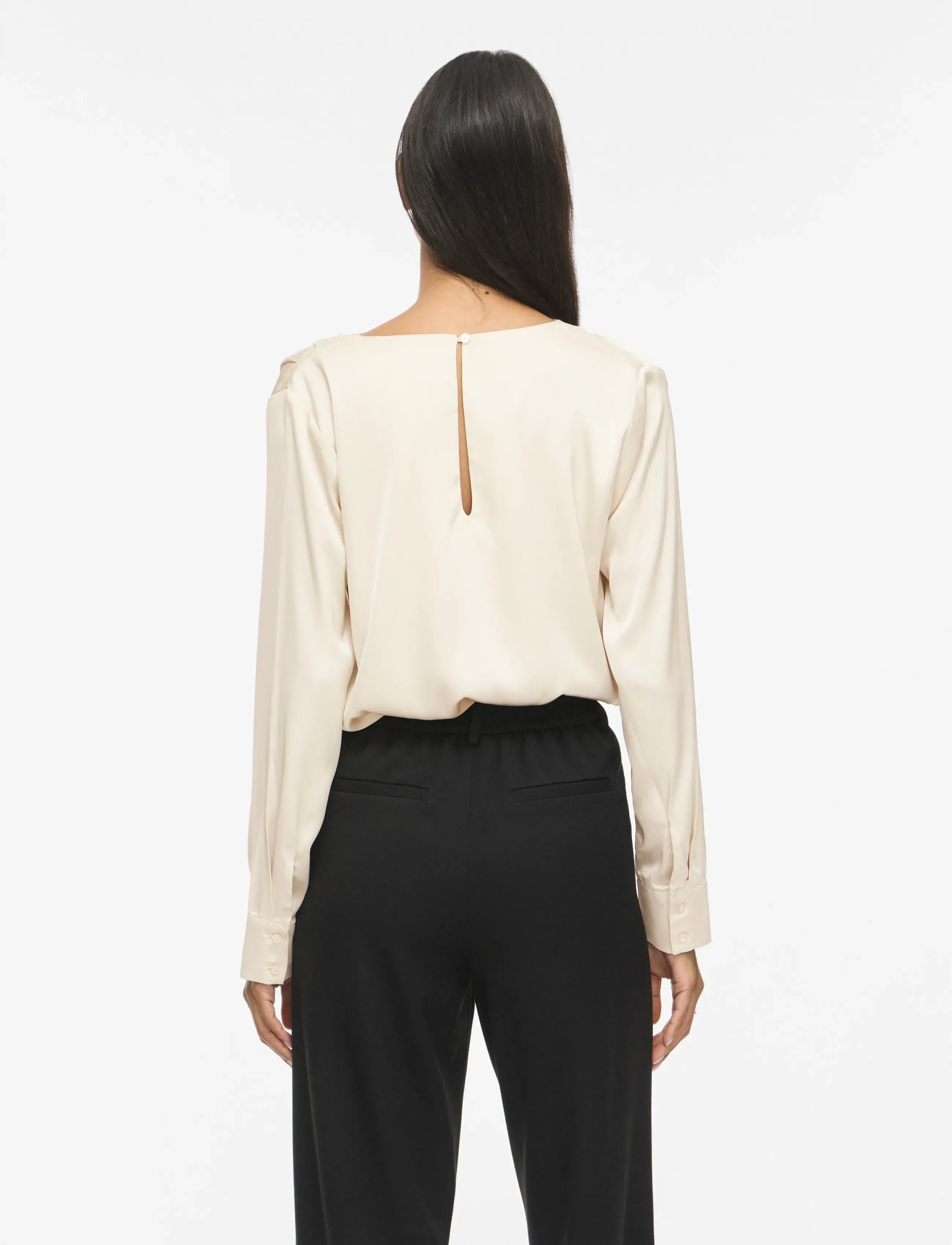 VILA Vifreja Waterfall L/S Top/Dc skjortor & blusar dam – bild 2