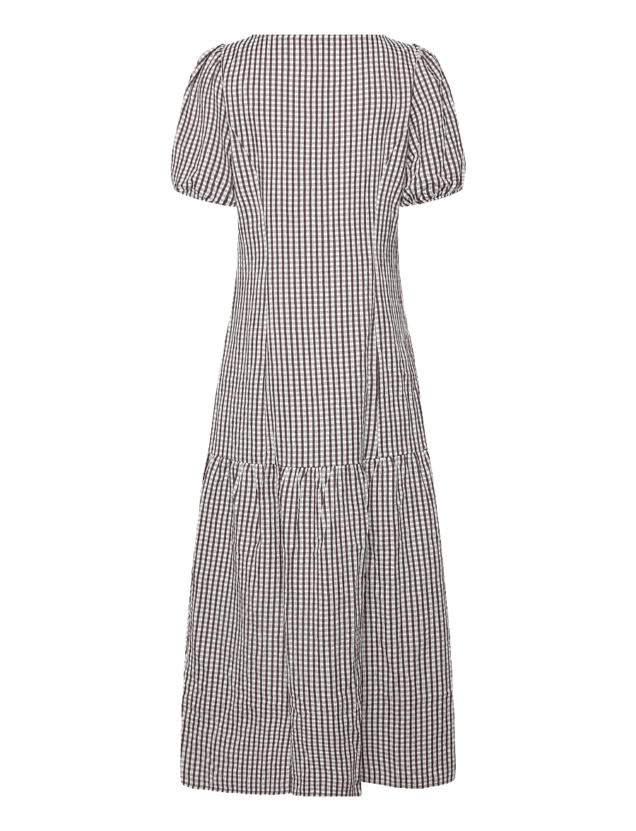 Vila - VITERNI S/S BOATNECK ANKLE DRESS/KA - maxi dresses - slate black - 2