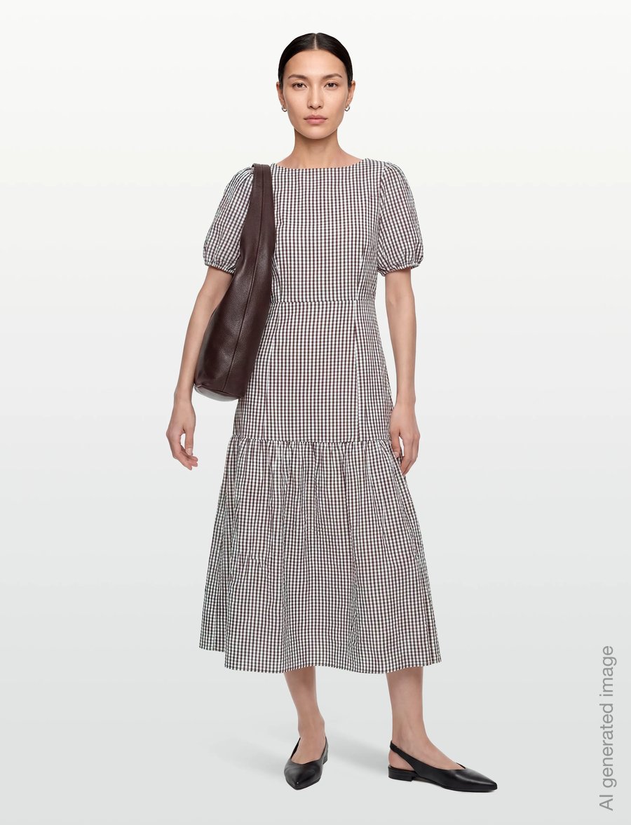 Vila - VITERNI S/S BOATNECK ANKLE DRESS/KA - maxi dresses - slate black - 0