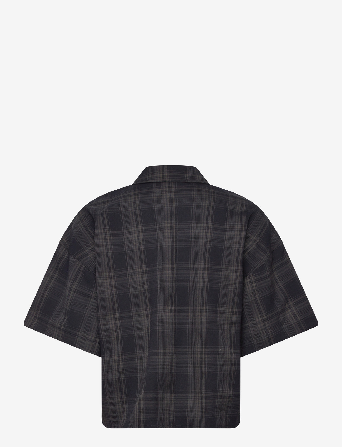 Vila - VISINA 2/4 CHECK SHIRT - lühikeste varrukatega särgid - navy blazer - 1