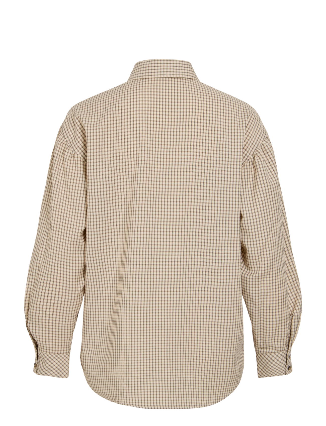 Vila - VINERA LOOSE L/S SHIRT - birch - 1