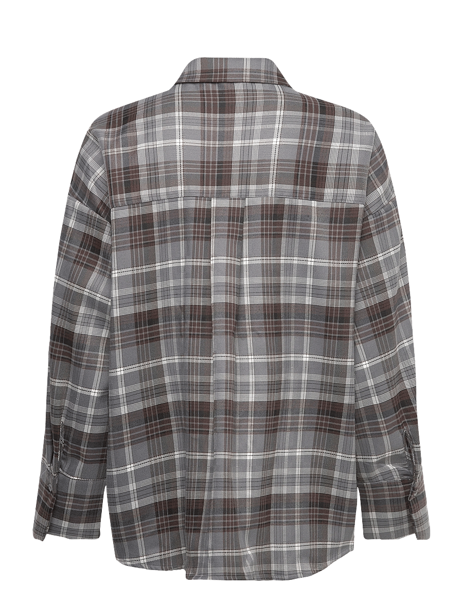 Vila - VIEDITH L/S SHIRT - langärmlige hemden - stone mountain - 2