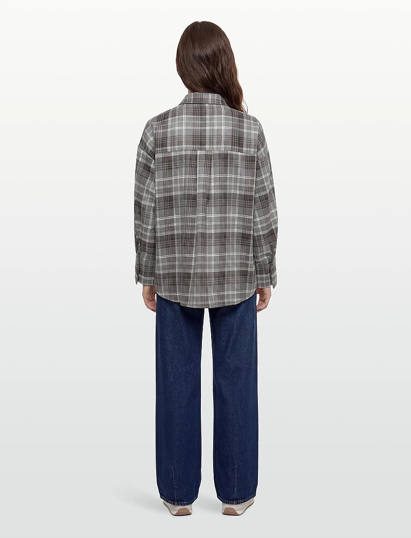 Vila - VIEDITH L/S SHIRT - langärmlige hemden - stone mountain - 4