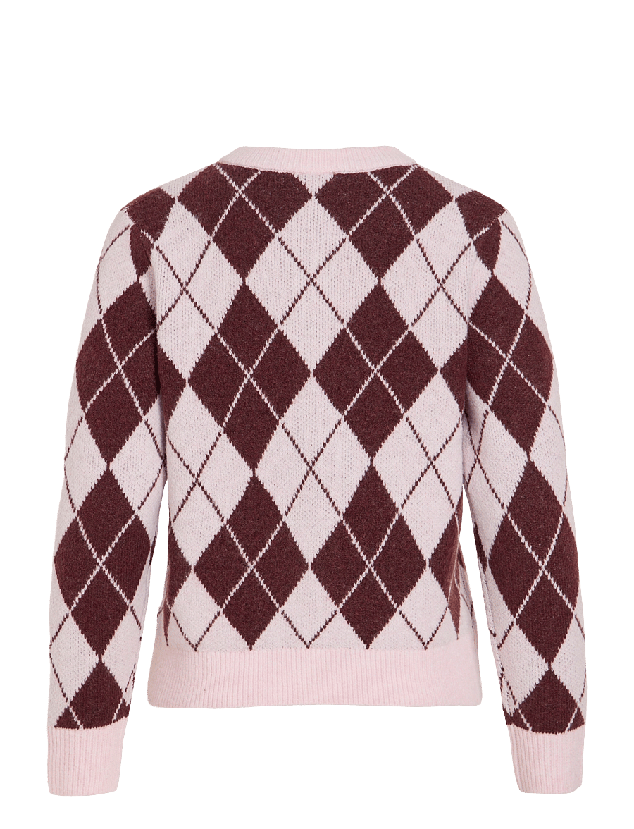 Vila - VIAGGIE L/S KNIT CARDIGAN - strickjacken - ballet slipper - 2