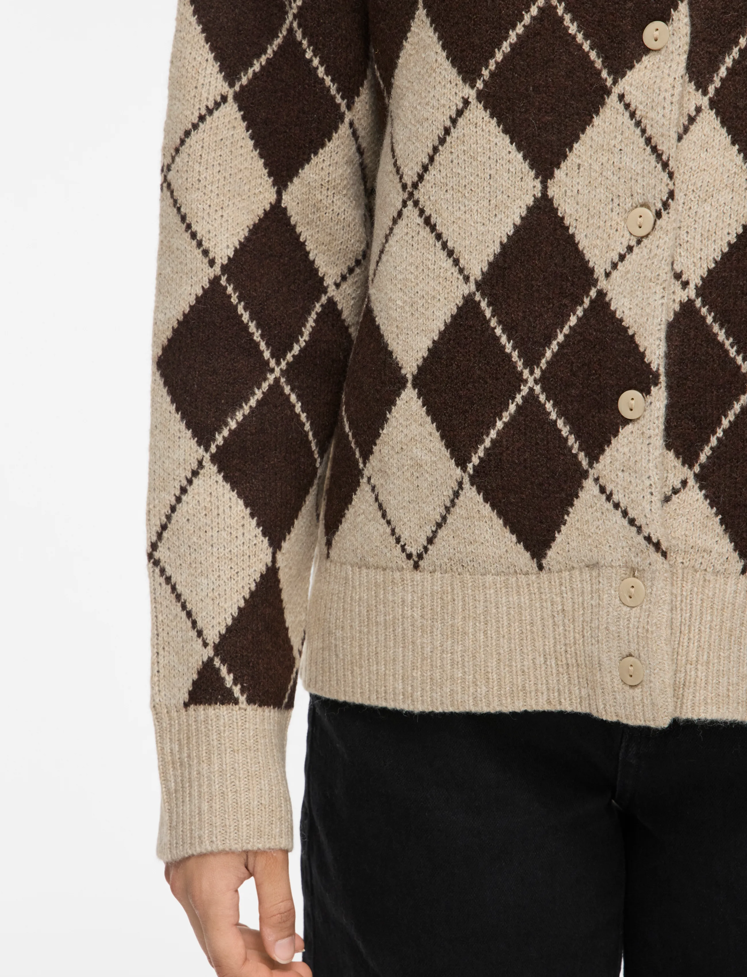 Vila - VIAGGIE L/S KNIT CARDIGAN - feather gray - 5