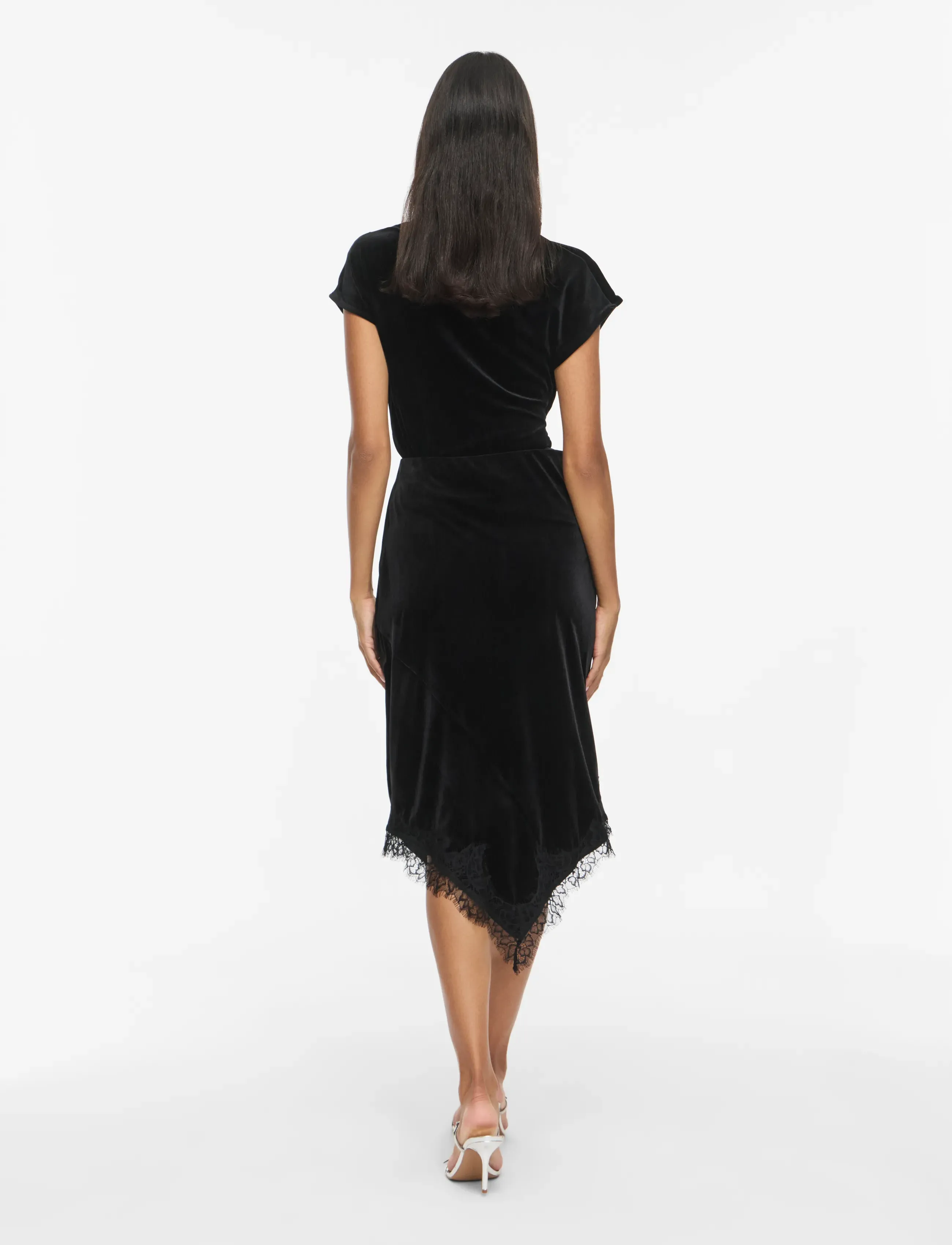 VILA Vialindra Hw Midi Skirt/Vol kjolar dam – bild 2