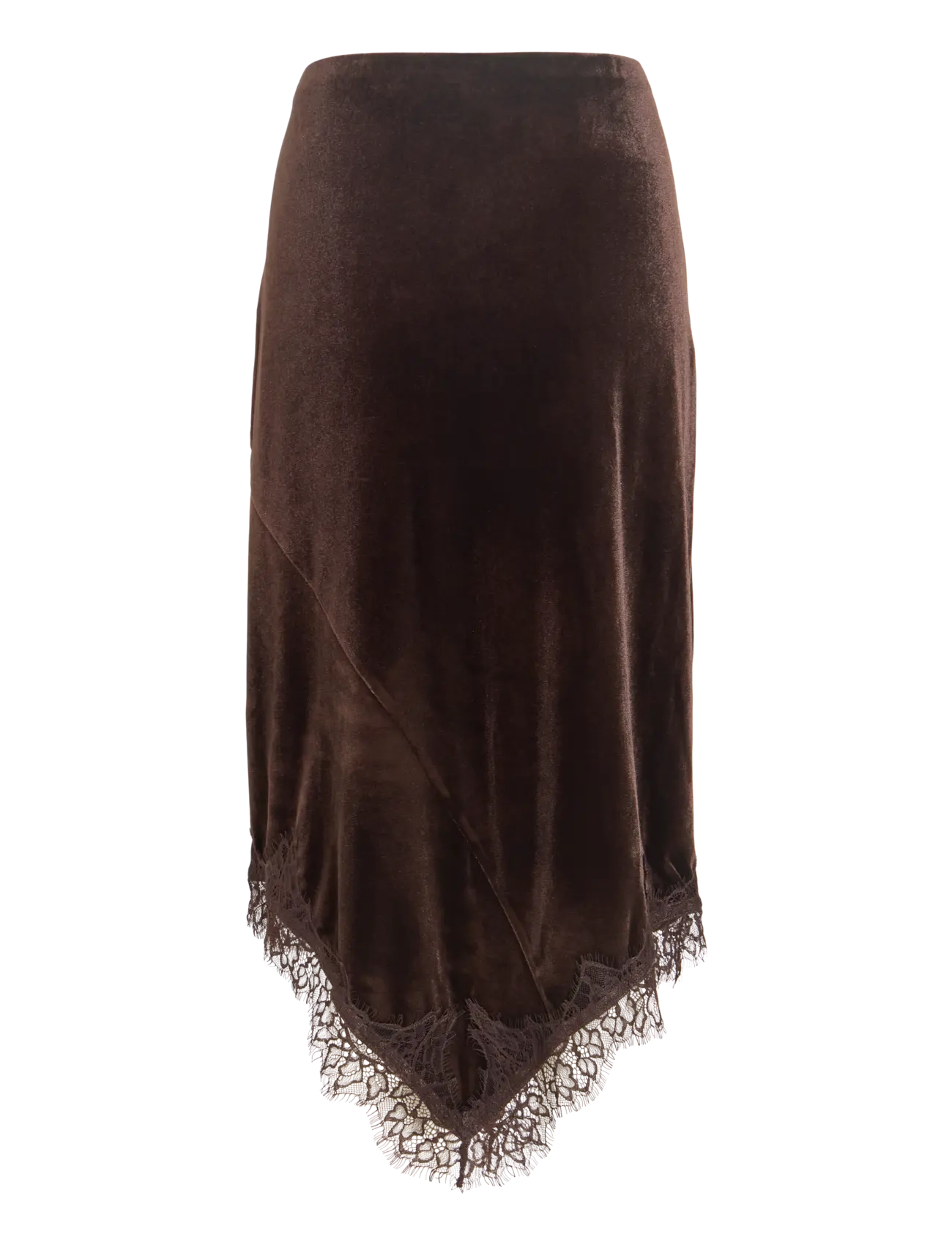 Vila - VIALINDRA HW MIDI SKIRT/VOL - midi kjolar - coffee bean - 2