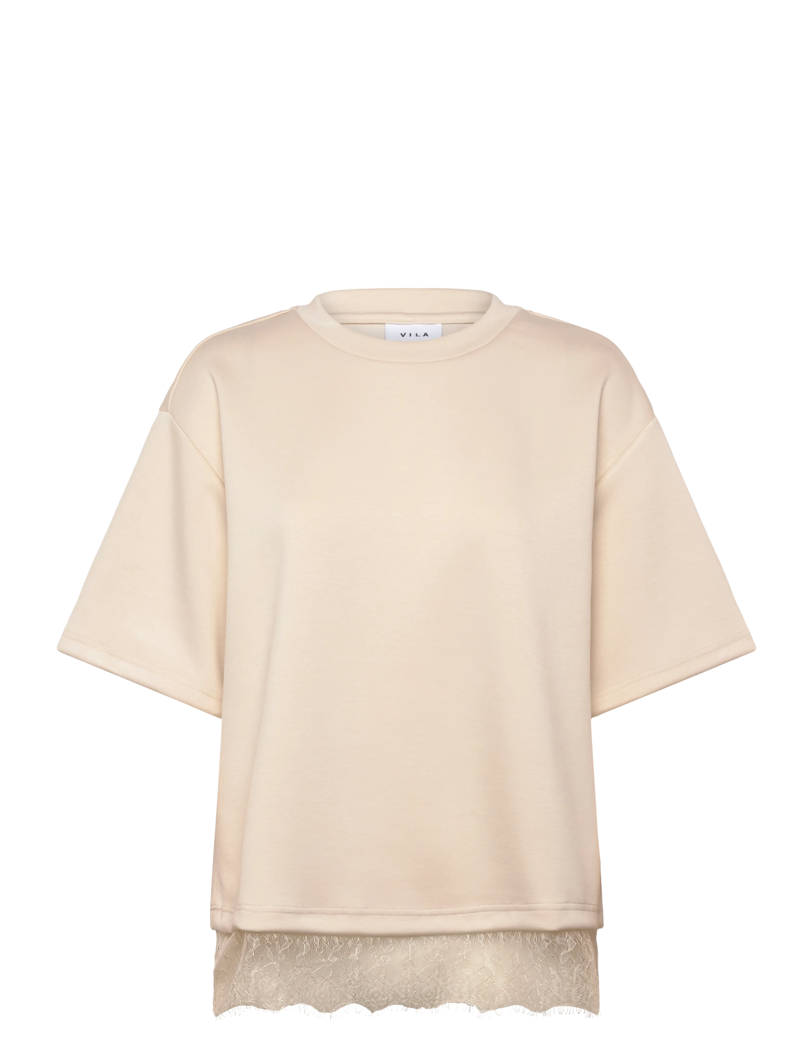 VILA Viewie 2/4 Strickjacke Oberteil Cream - XS - Damen