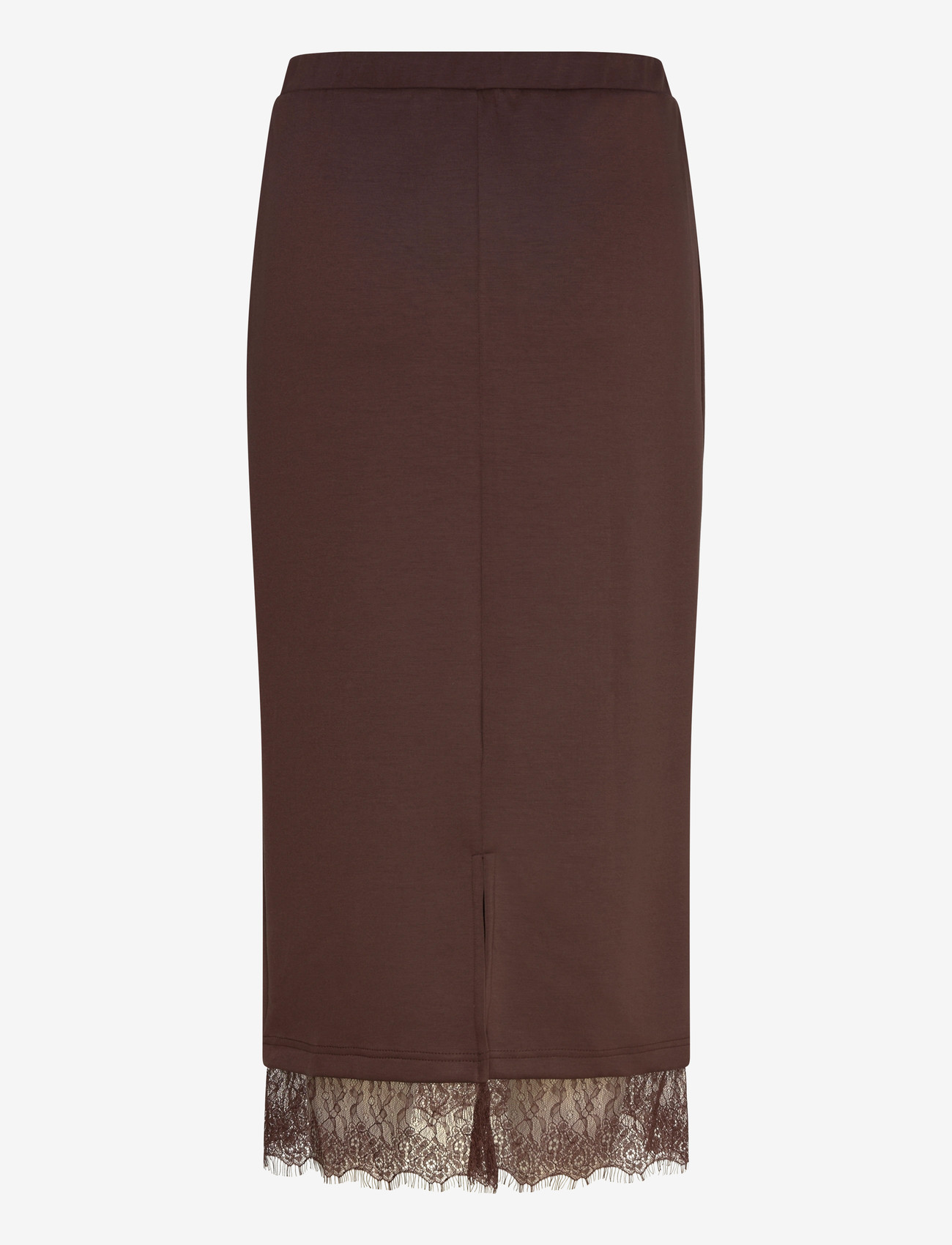 Vila - VIEWIE HW LACE MIDI SKIRT - midi nederdele - coffee bean - 2