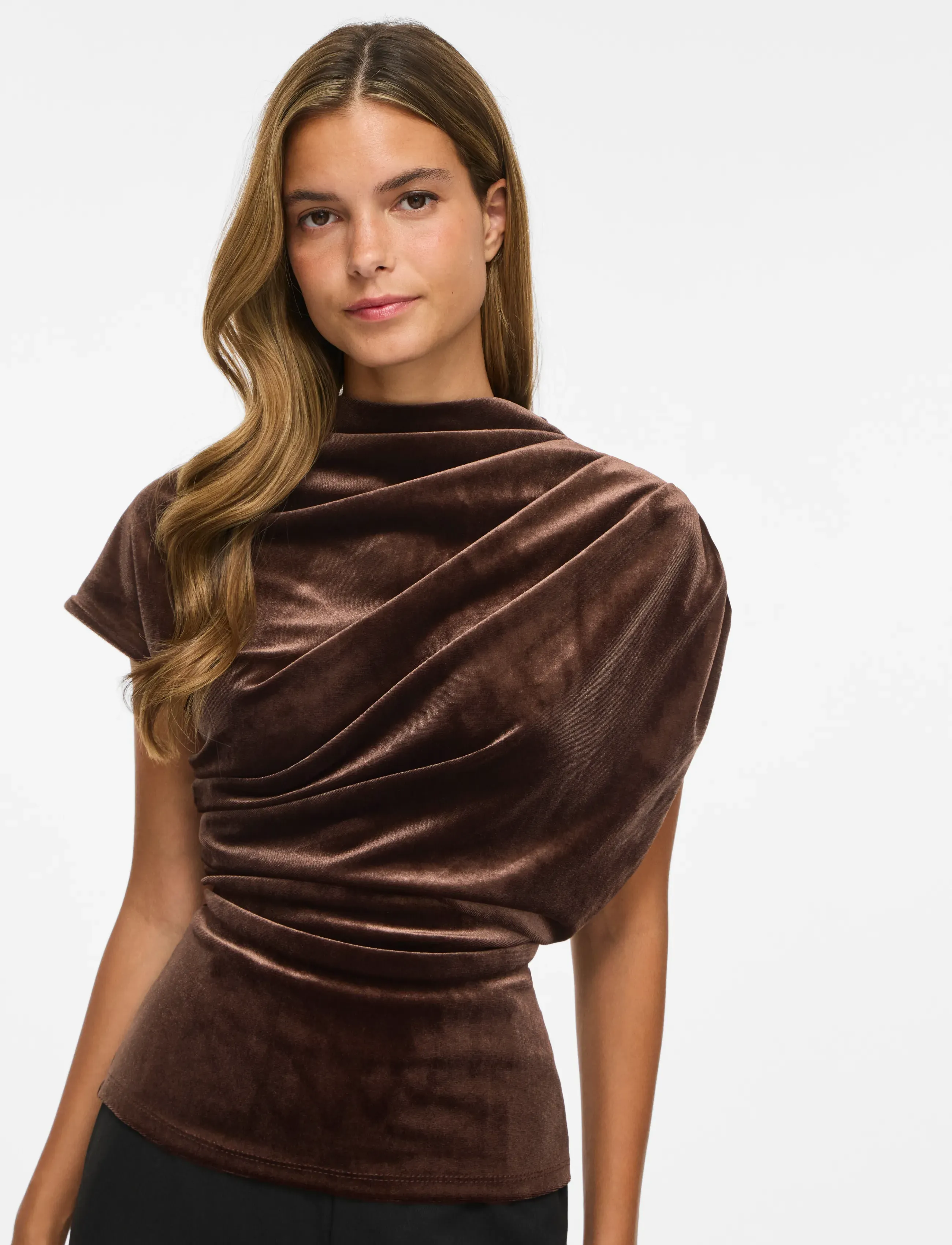 VILA Vilivas S/L Top /Dc toppar & linnen dam – bild 6
