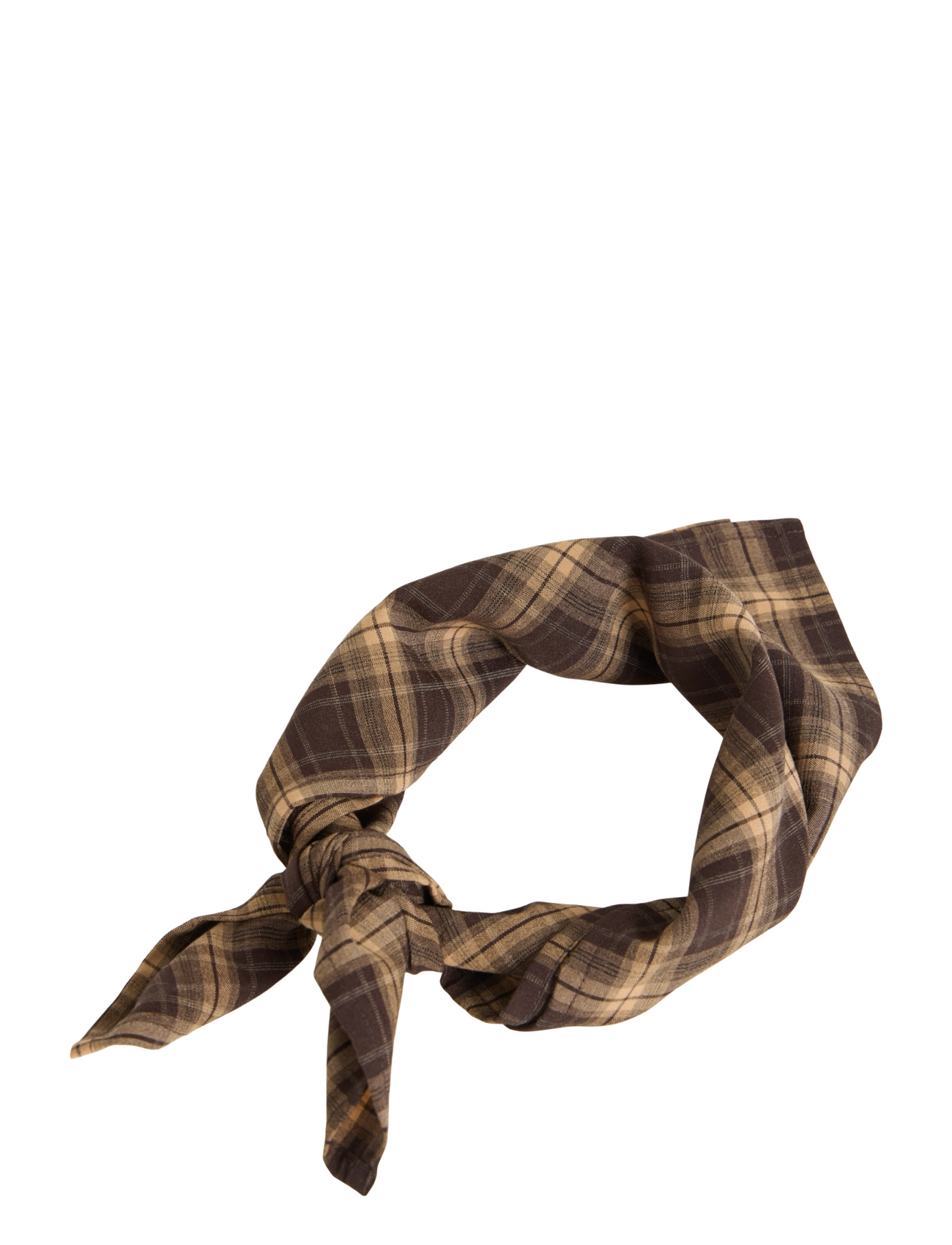 Vila VILENE CHECK SCARF - Vila - NOMAD / brown