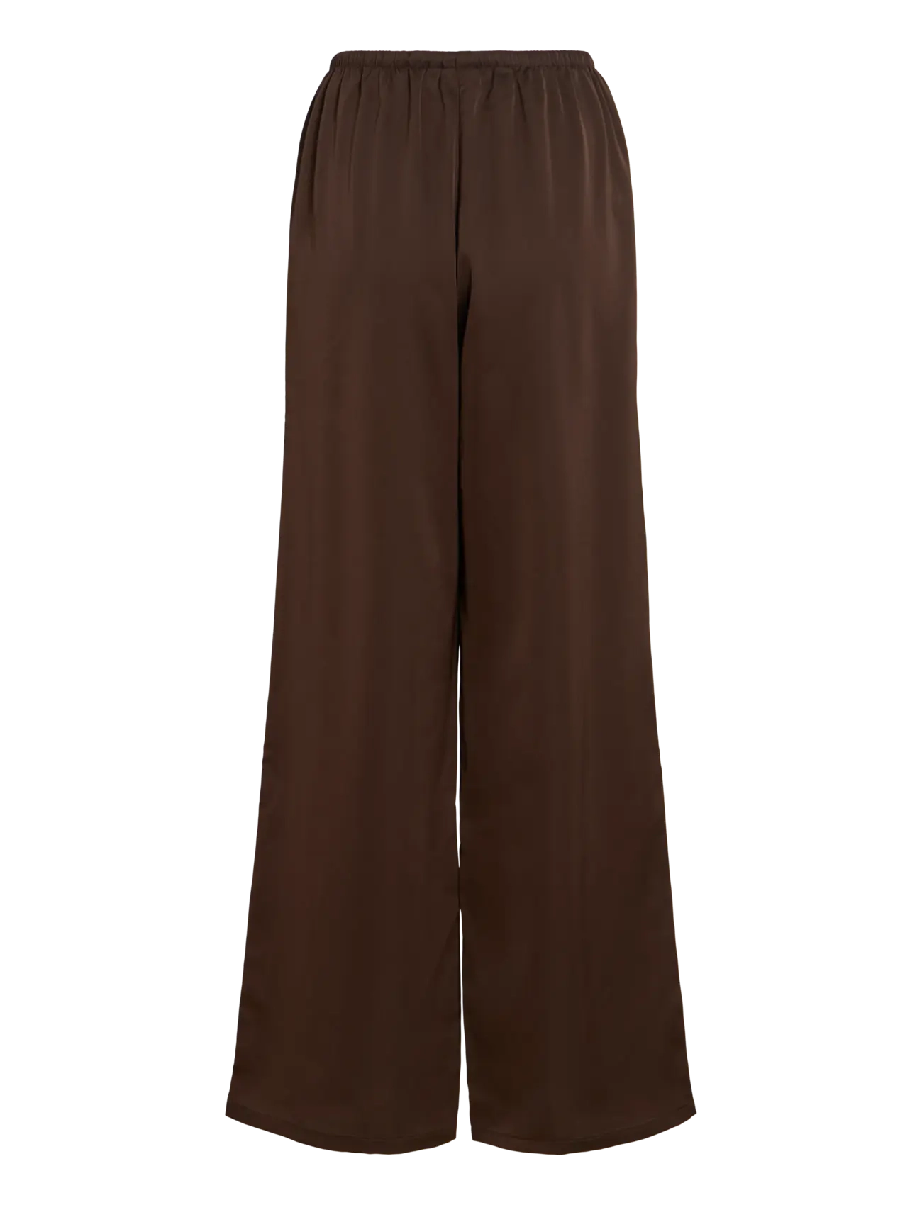 Vila - VIELLETTE WIDE STRING PANTS/KA - coffee bean - 2