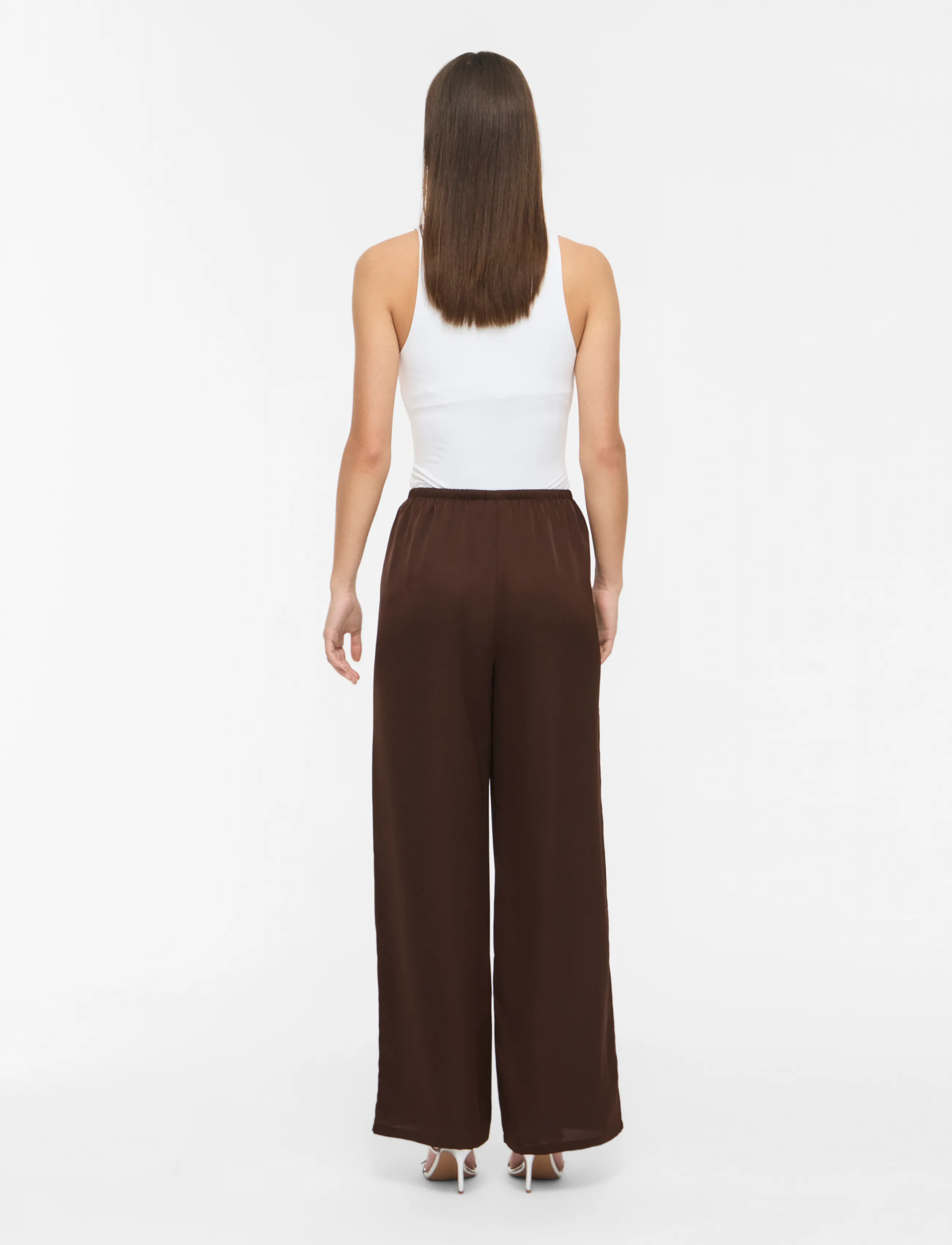 VILA Viellette Wide String Pants/Ka dam – bild 2