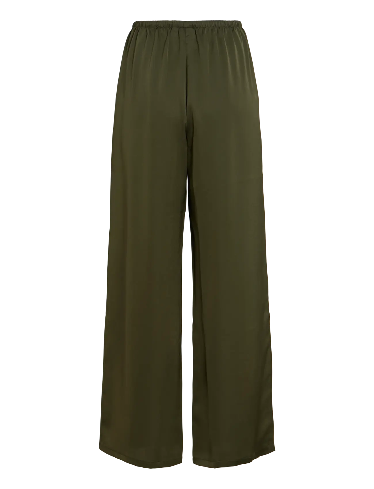 Vila - VIELLETTE WIDE STRING PANTS/KA - forest night - 2