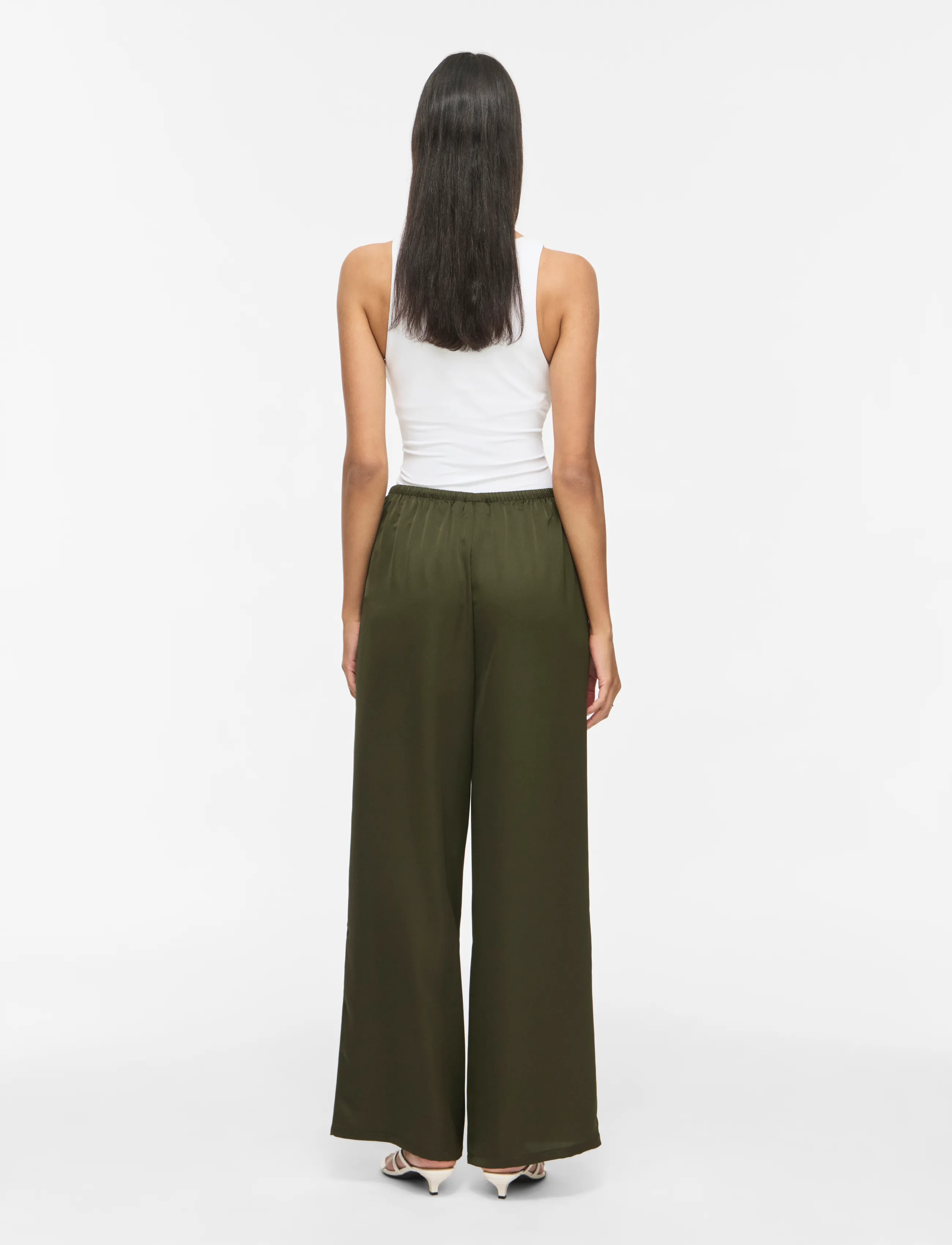 VILA Viellette Wide String Pants/Ka dam – bild 2