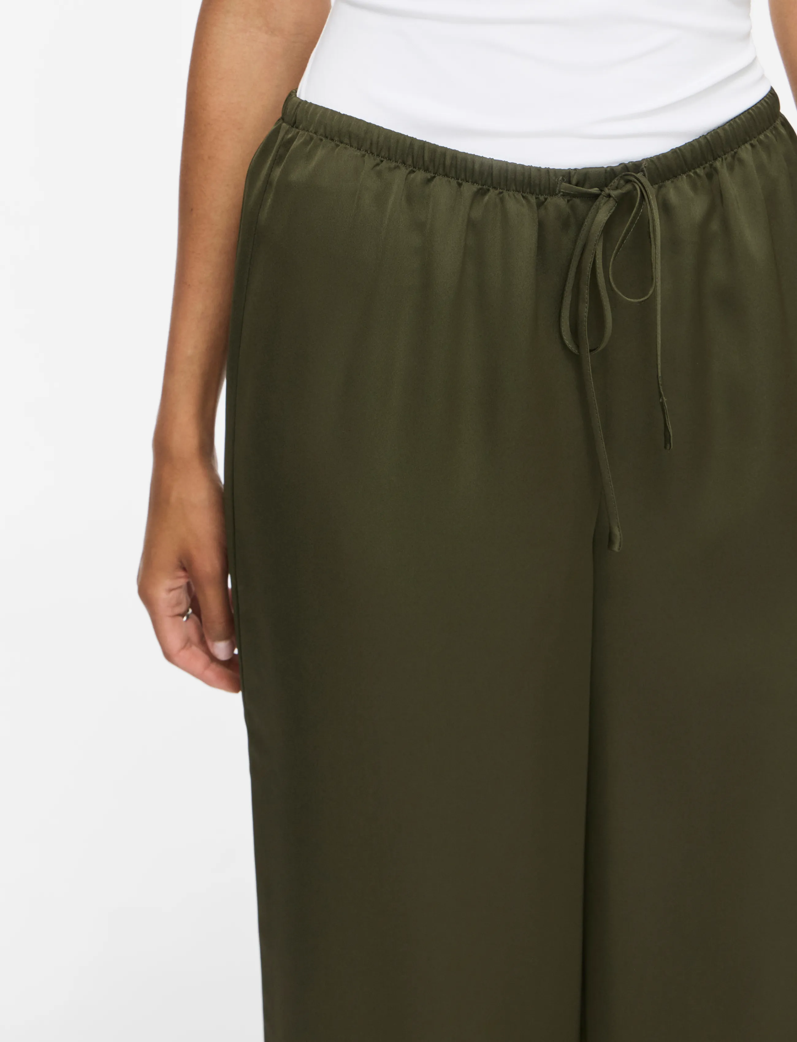 VILA Viellette Wide String Pants/Ka dam – bild 4