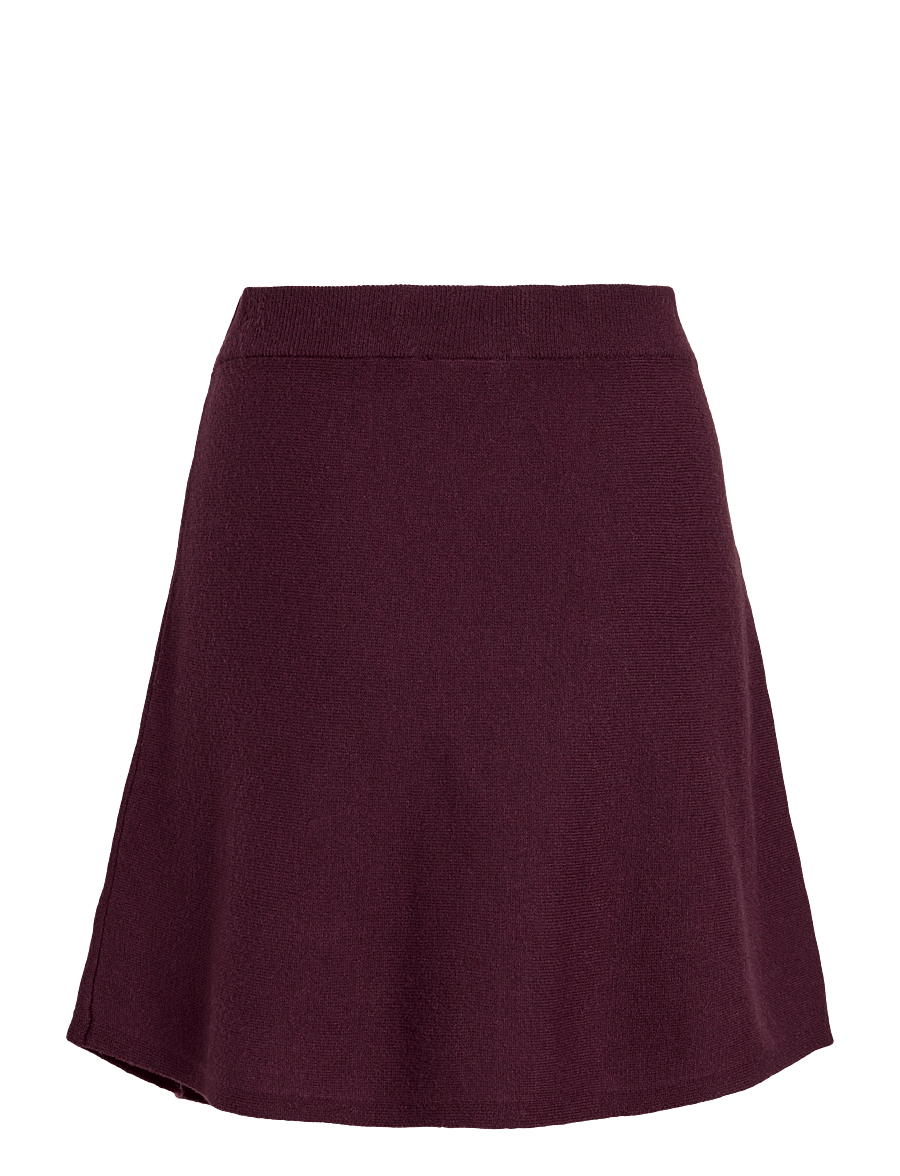 Vila - VIKERRY HW KNIT SKIRT - NOOS - strickröcke - port royale - 2