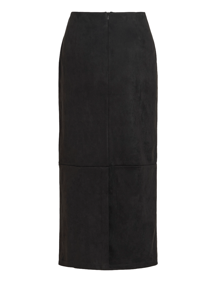 Vila - VINANCY IDA HW MIDI SKIRT/KA - midi kjolar - black - 2