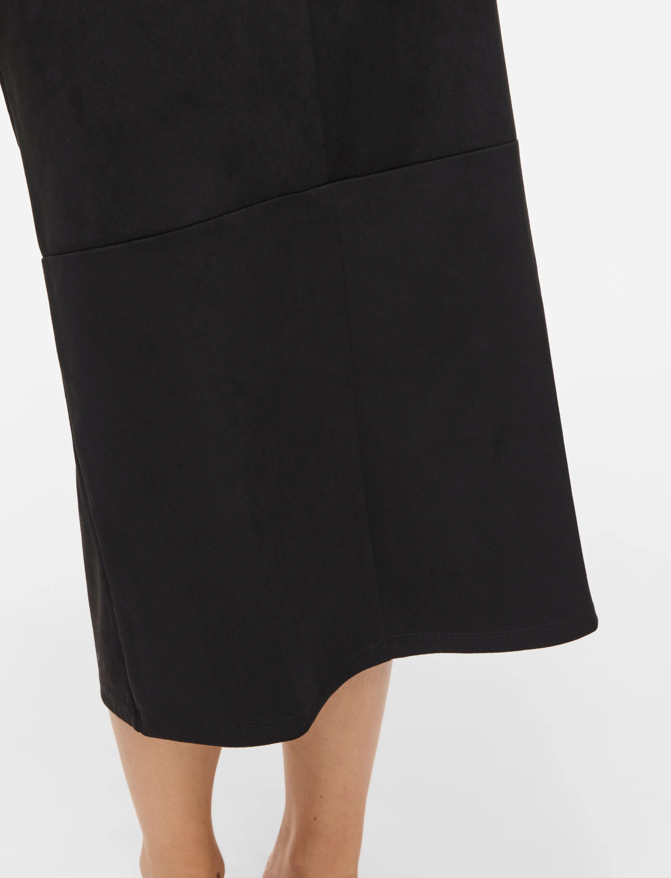 Vila - VINANCY IDA HW MIDI SKIRT/KA - black - 4