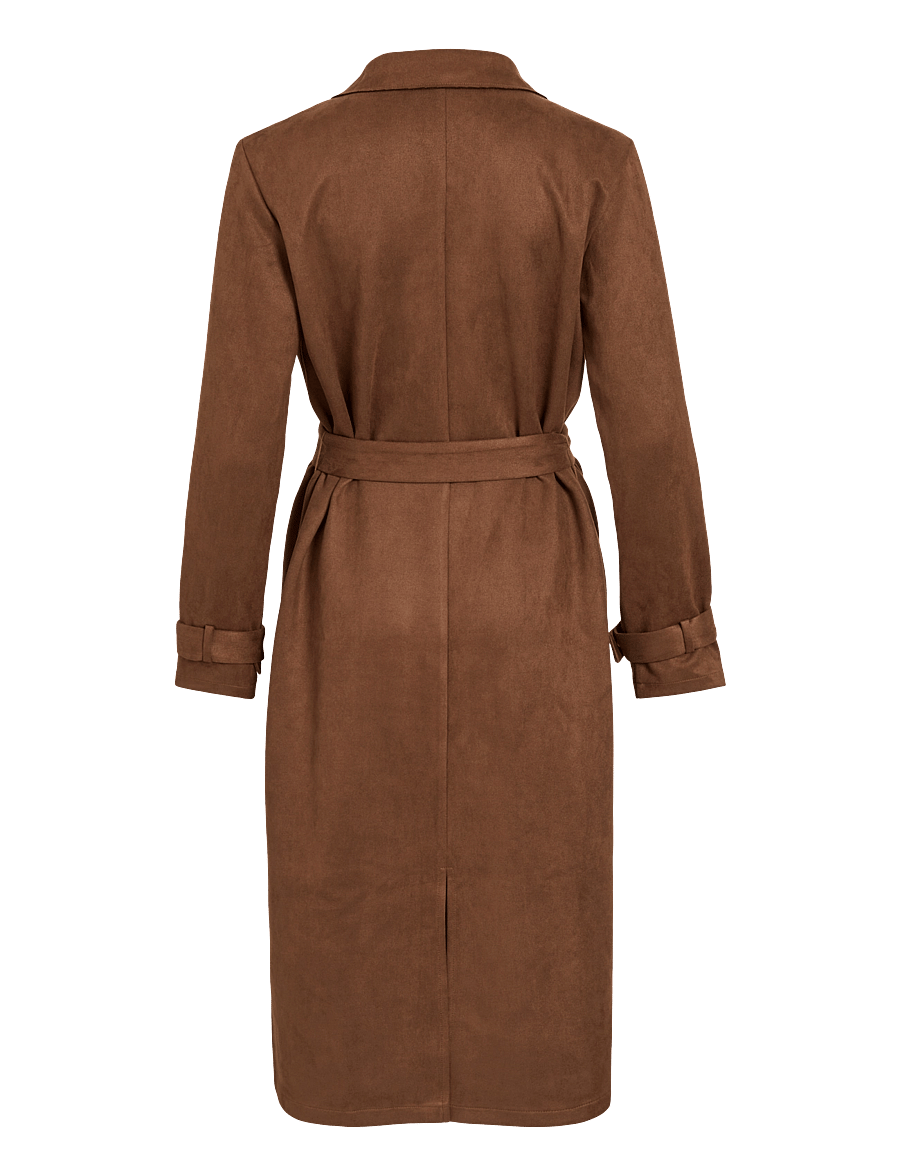 Vila - VIKARY LONG TRENCHCOAT/KA - carafe - 1