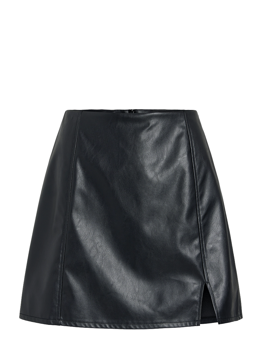 Vila - VIDAGMAR CAMMI HW SHORT SKIRT- NOOS - korte nederdele - black - 1