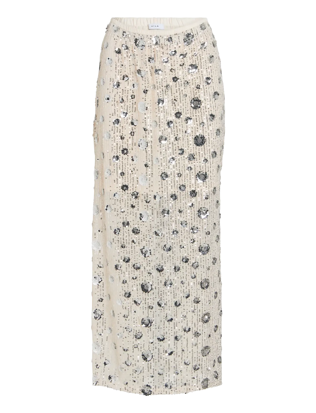 VILA Viisild Hw Sequins Rock Silber - S - Damen