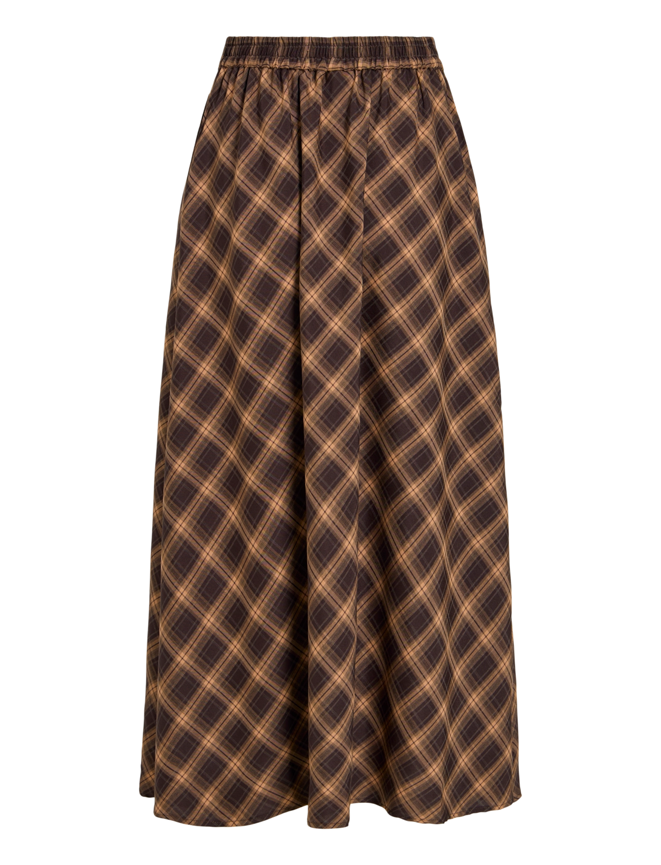 Vila - VILENE CHECK ANKLE SKIRT/SPI - nomad - 2