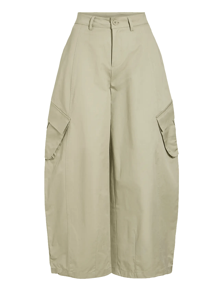 Vila - VIKASU BARREL PANTS - barrelbyxor - seneca rock - 1
