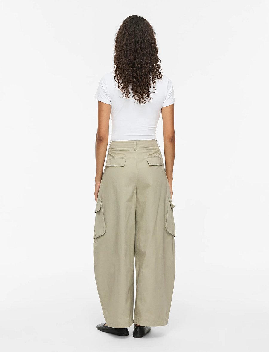 Vila - VIKASU BARREL PANTS - barrelbyxor - seneca rock - 3