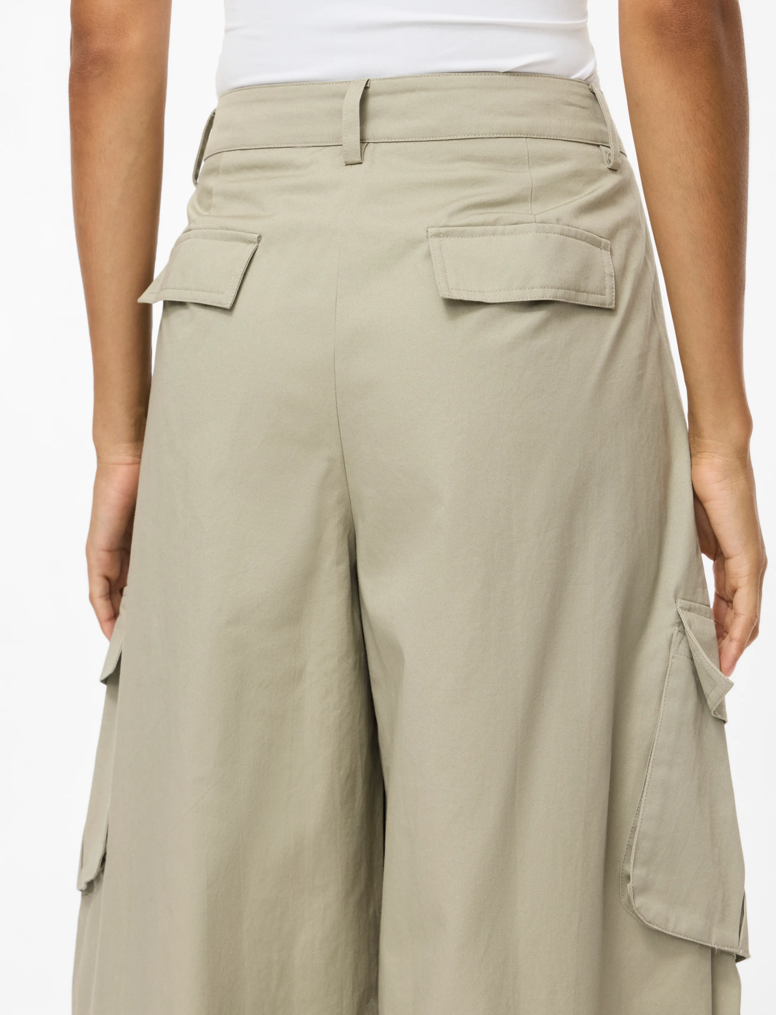VILA Vikasu Barrel Pants cargobyxor dam – bild 6