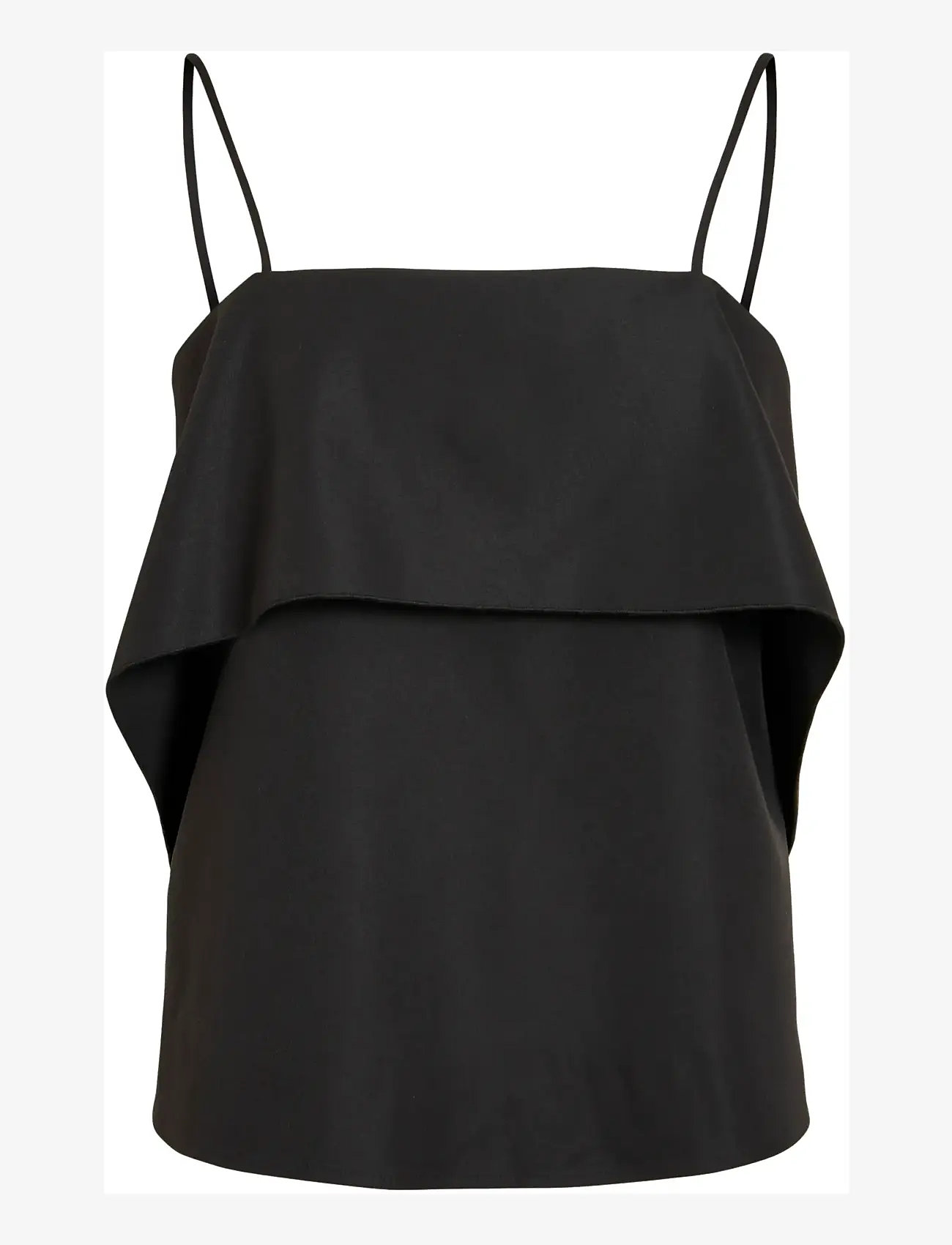 Vila - VIINDIRA S/L TOP - tanktops - black - 0