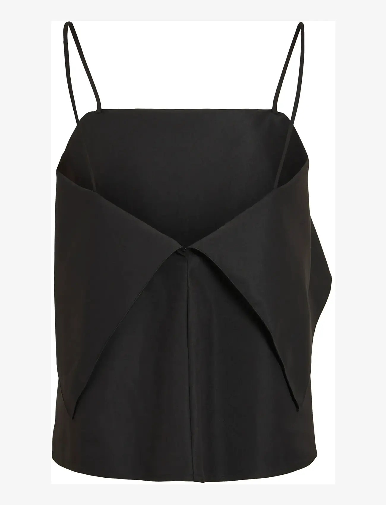 Vila - VIINDIRA S/L TOP - tanktops - black - 1