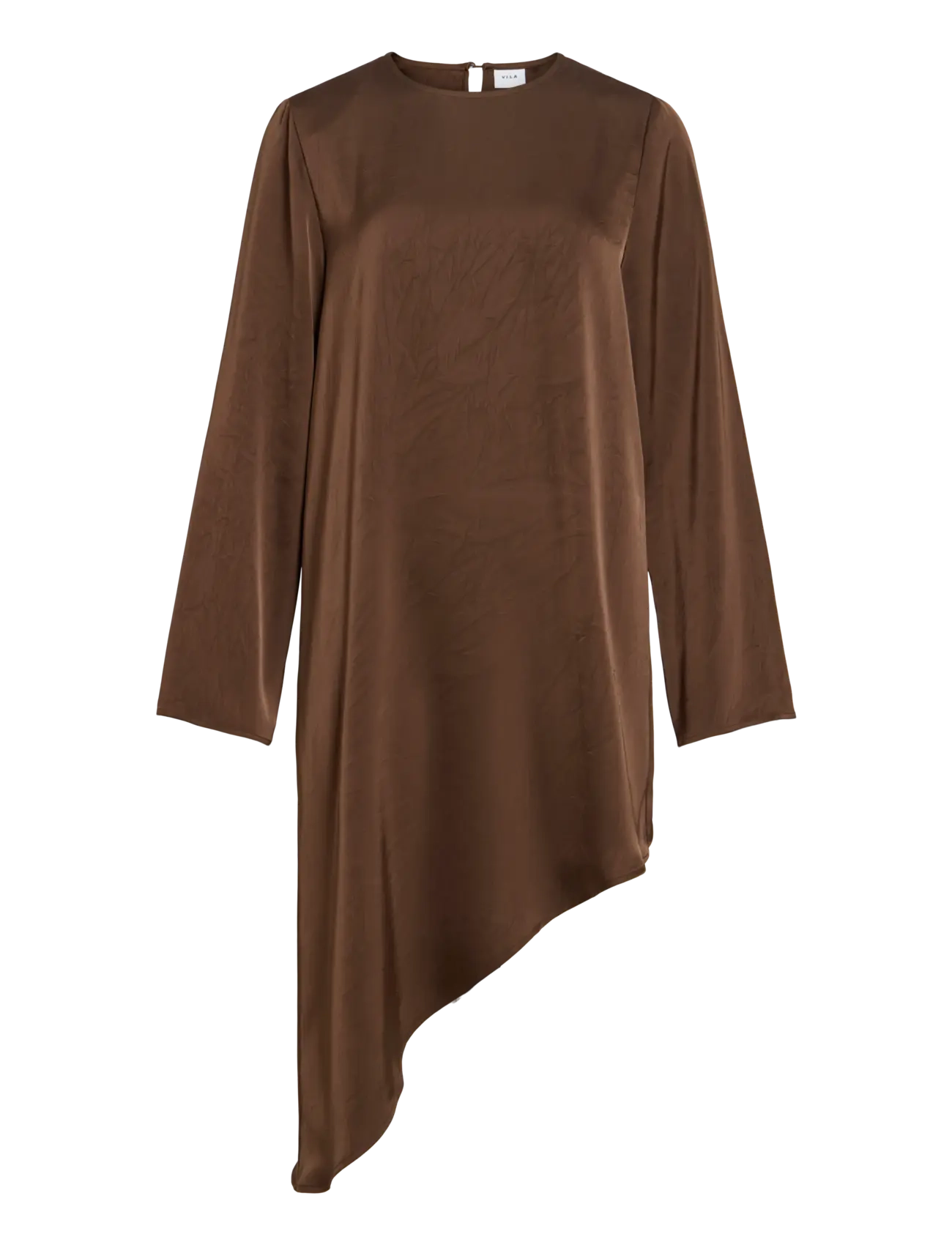 Vila - VISIMONE L/S MIDI DRESS - coffee bean - 1