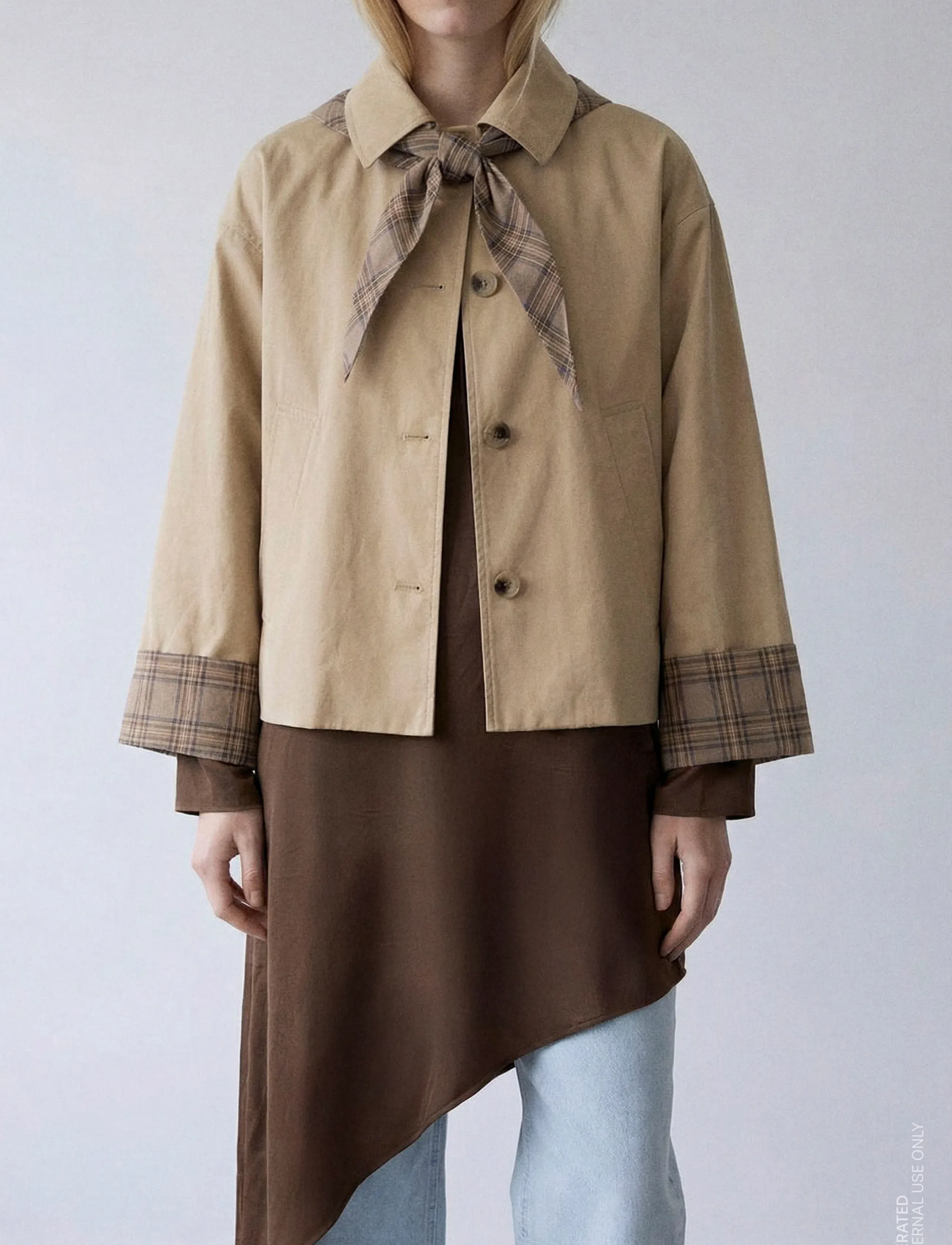 Vila - VISIMONE L/S MIDI DRESS - coffee bean - 3