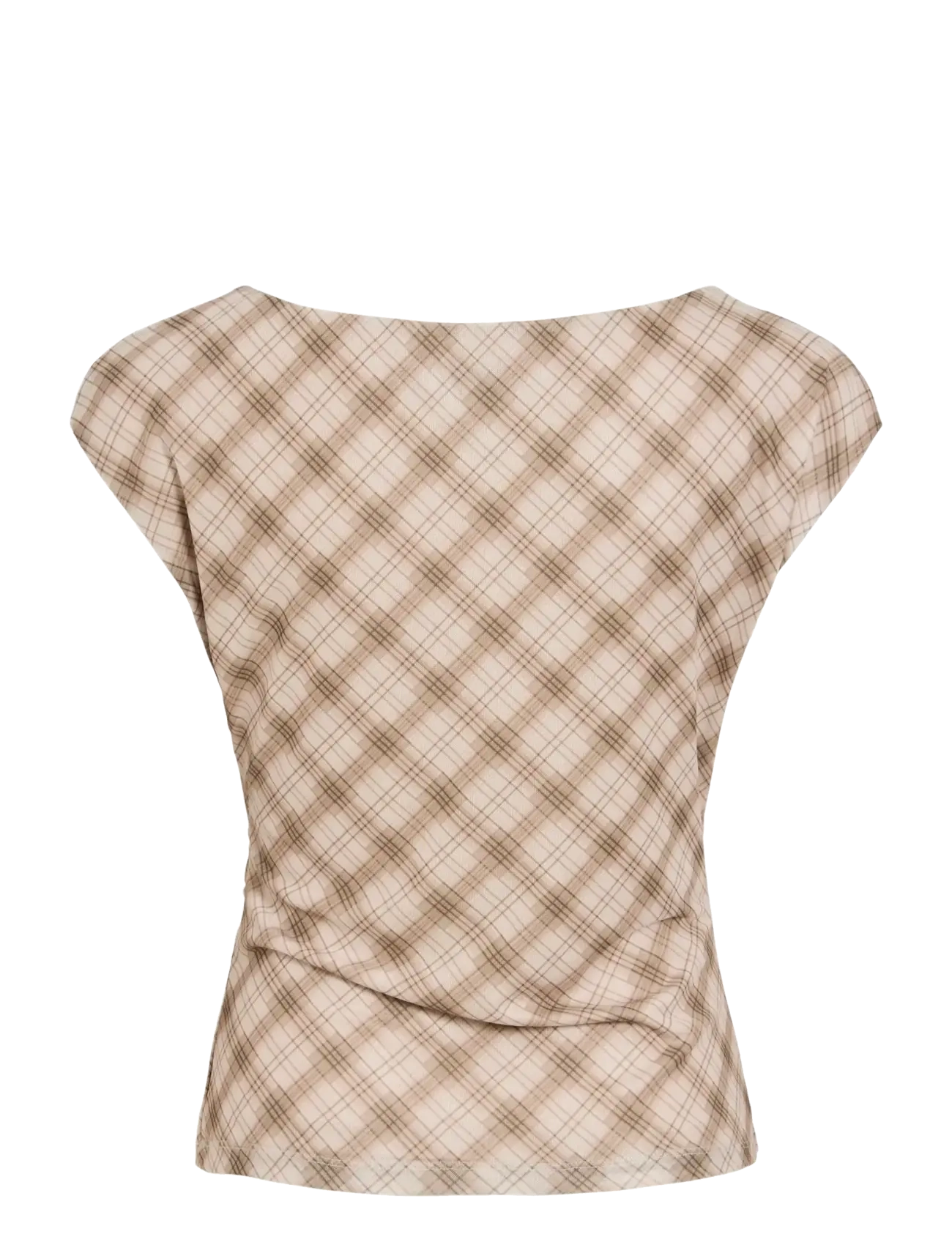 Vila - VIIDEM C/S O-NECK TOP - Ærmeløse bluser - cement - 1