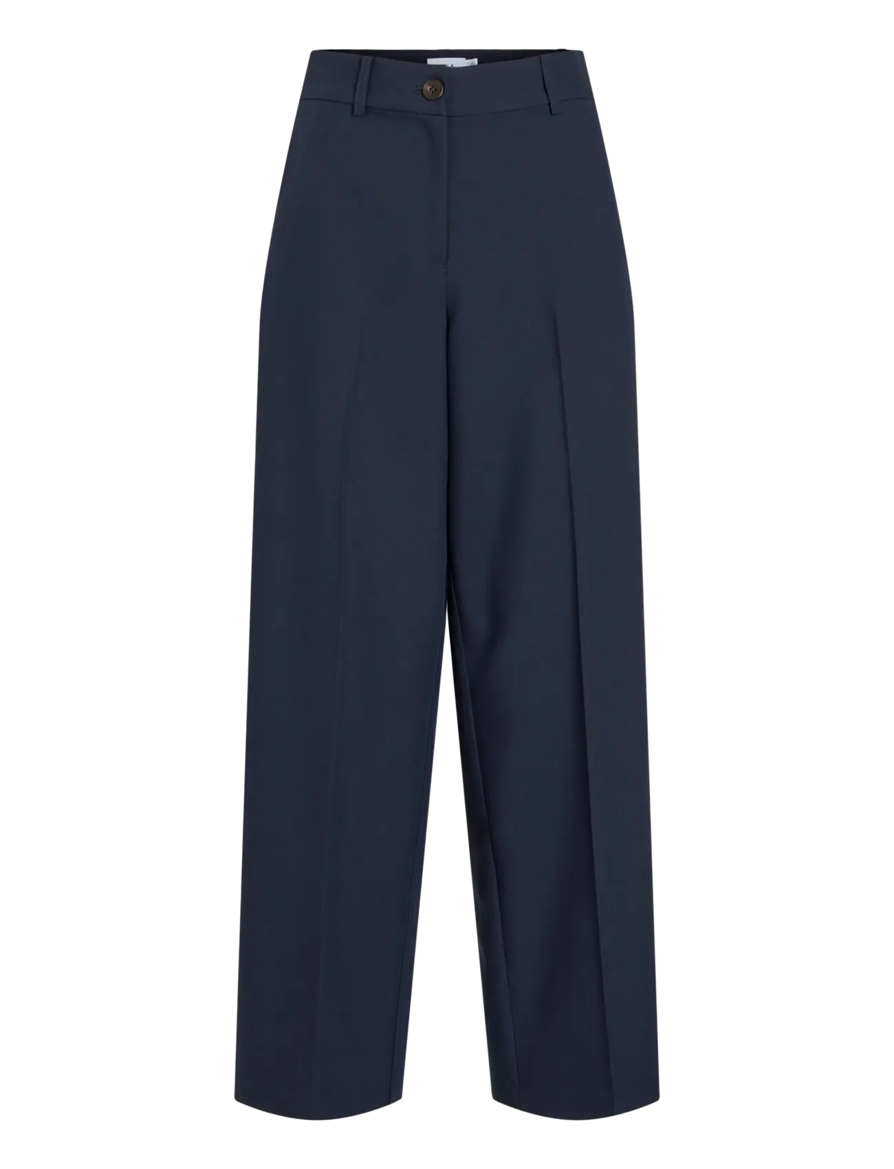 Vila VIBEATA HW TROUSERS - Kläder - NAVY BLAZER / navy