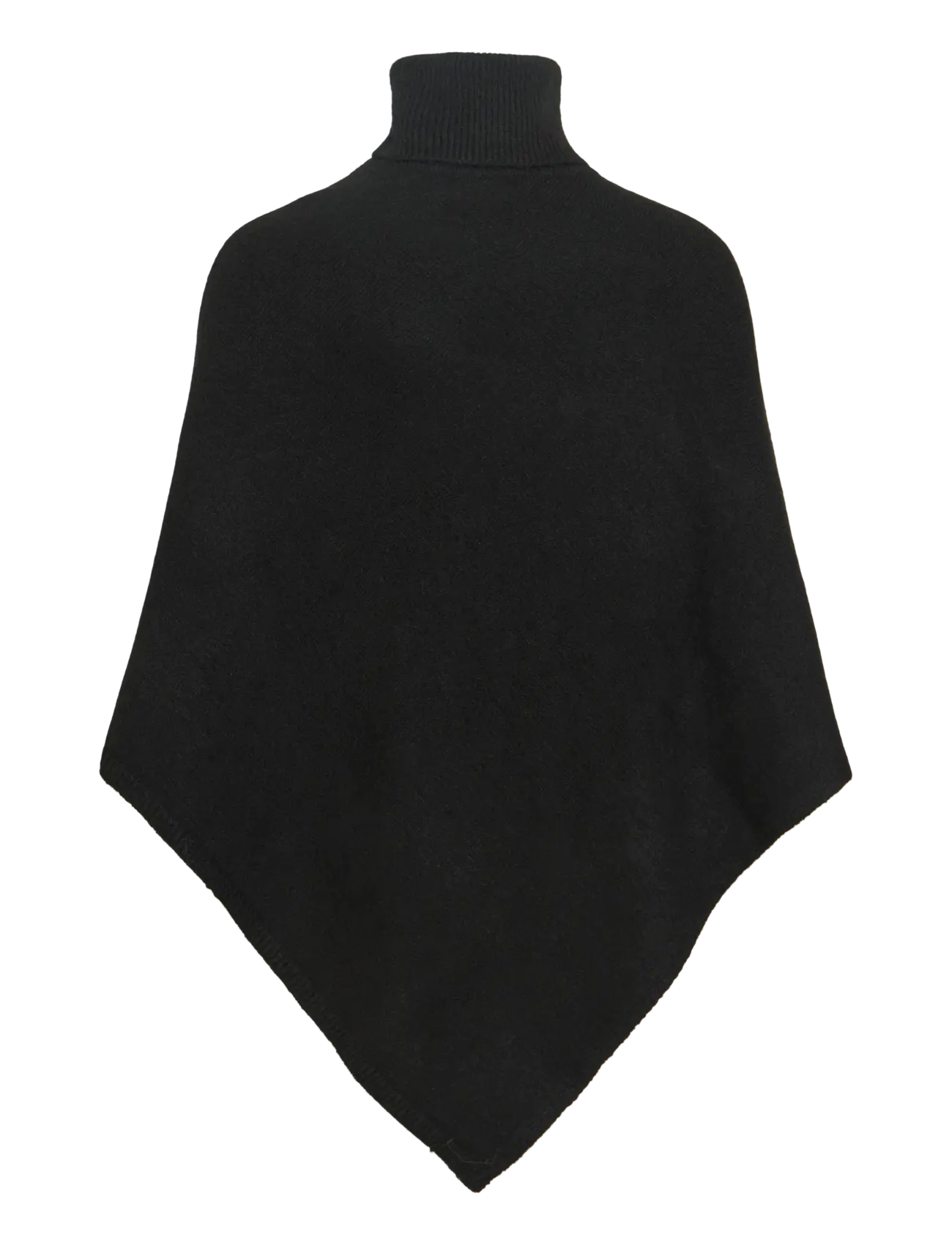 Vila - VIKIKA ROLLNECK PONCHO/KA - black - 2