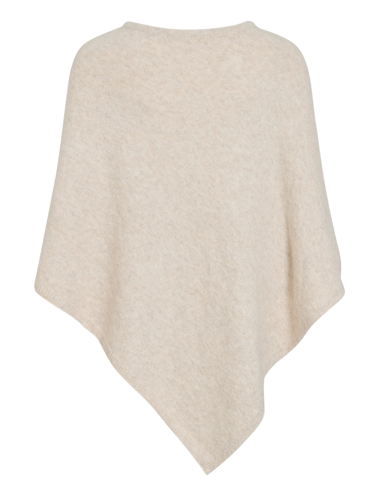 Vila - VIMISA PONCHO/KA - vinterjackor - natural melange - 1