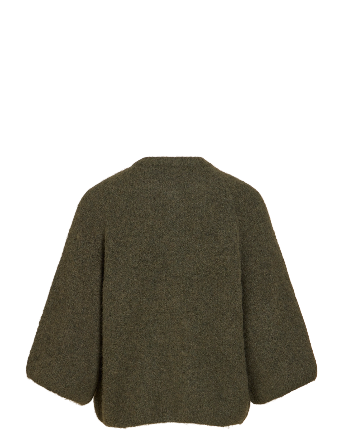 Vila - VIBOWS 3/4 KNIT CARDIGAN/LN/1 - forest night - 2