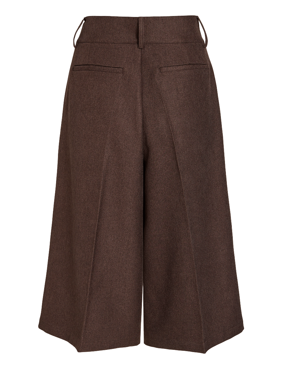 Vila - VIJAGGI HW TAILORED CULOTTE - culottes - coffee bean - 1