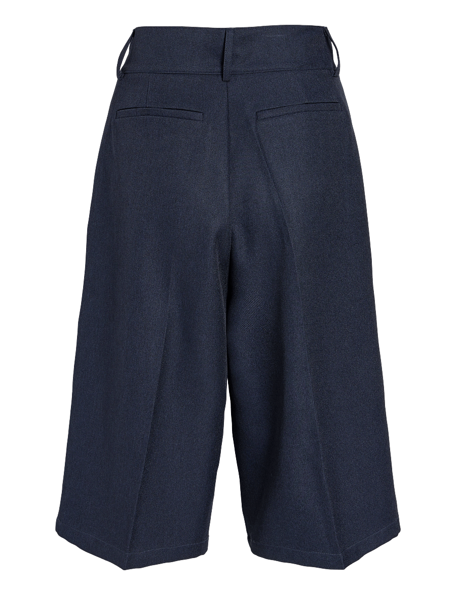 Vila - VIJAGGI HW TAILORED CULOTTE - culottes - navy blazer - 1