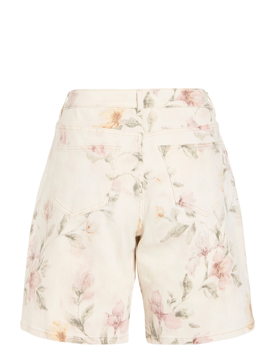 Vila - VICHIA RW BERMUDA SHORTS - jeansshorts - birch - 2