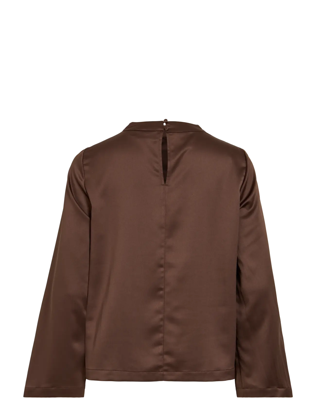Vila - VILANNA HIGH NECK TOP/KA - coffee bean - 1