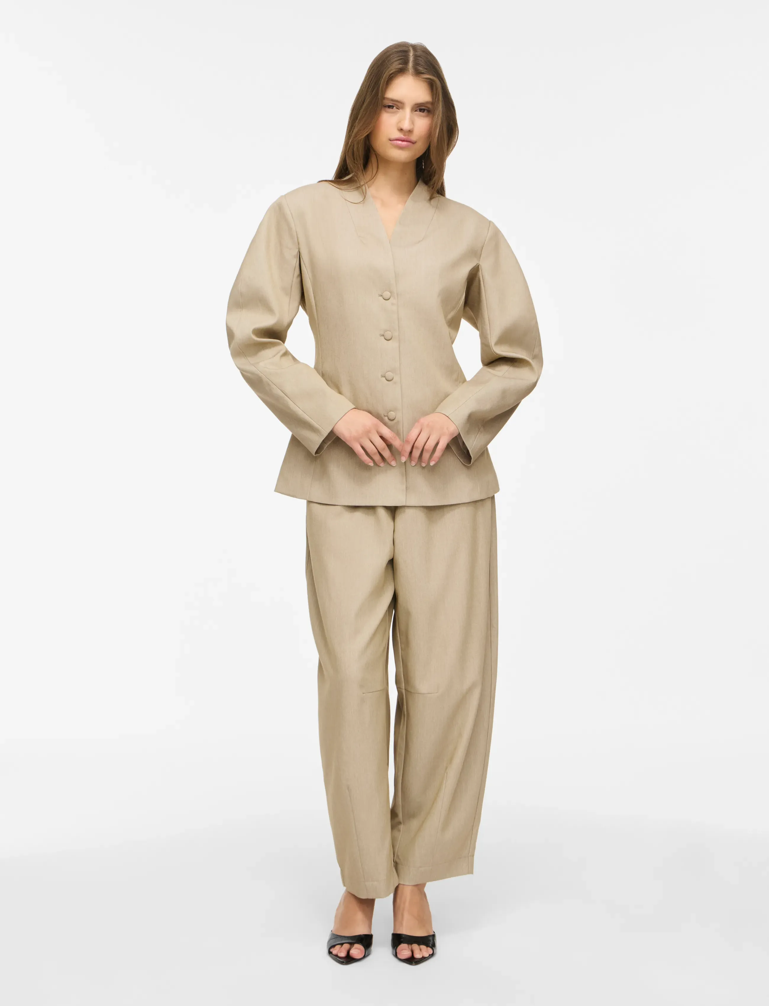 VILA Vieponine L/S Blazer dam – bild 3
