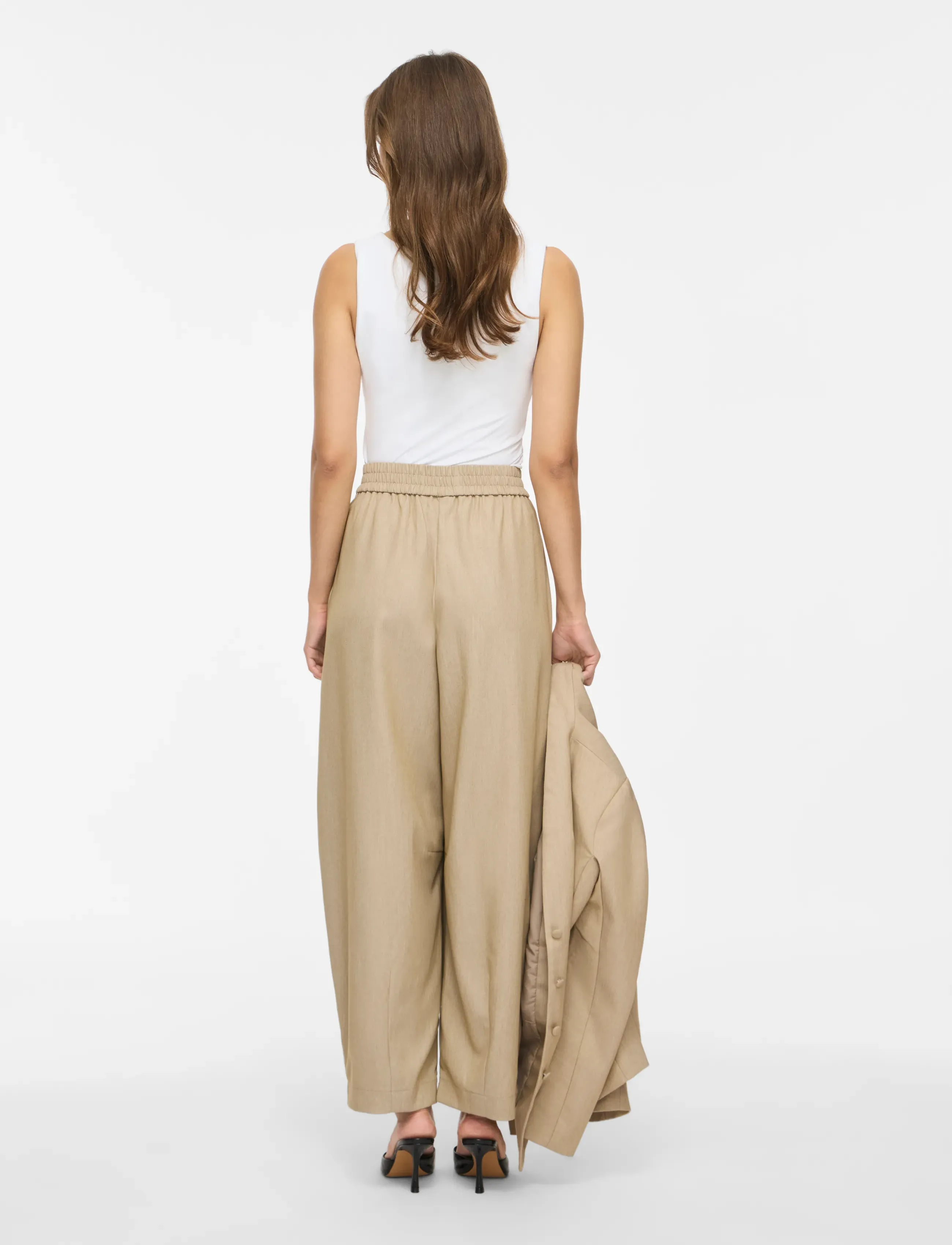 VILA Vieponine Hw Barrel Pants byxor dam – bild 2