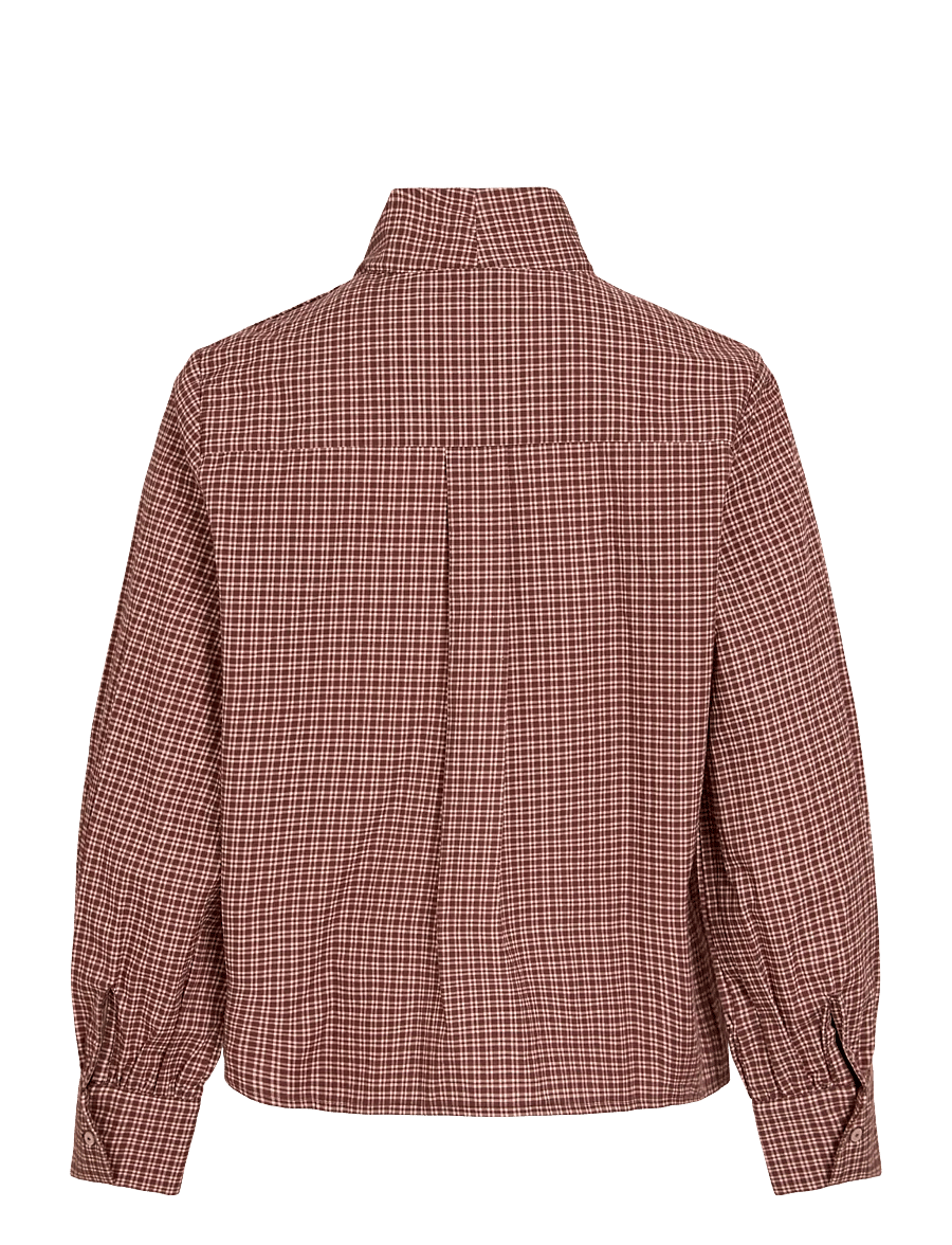 Vila - VIOLGA L/S TOP - langärmelige blusen - port royale - 1