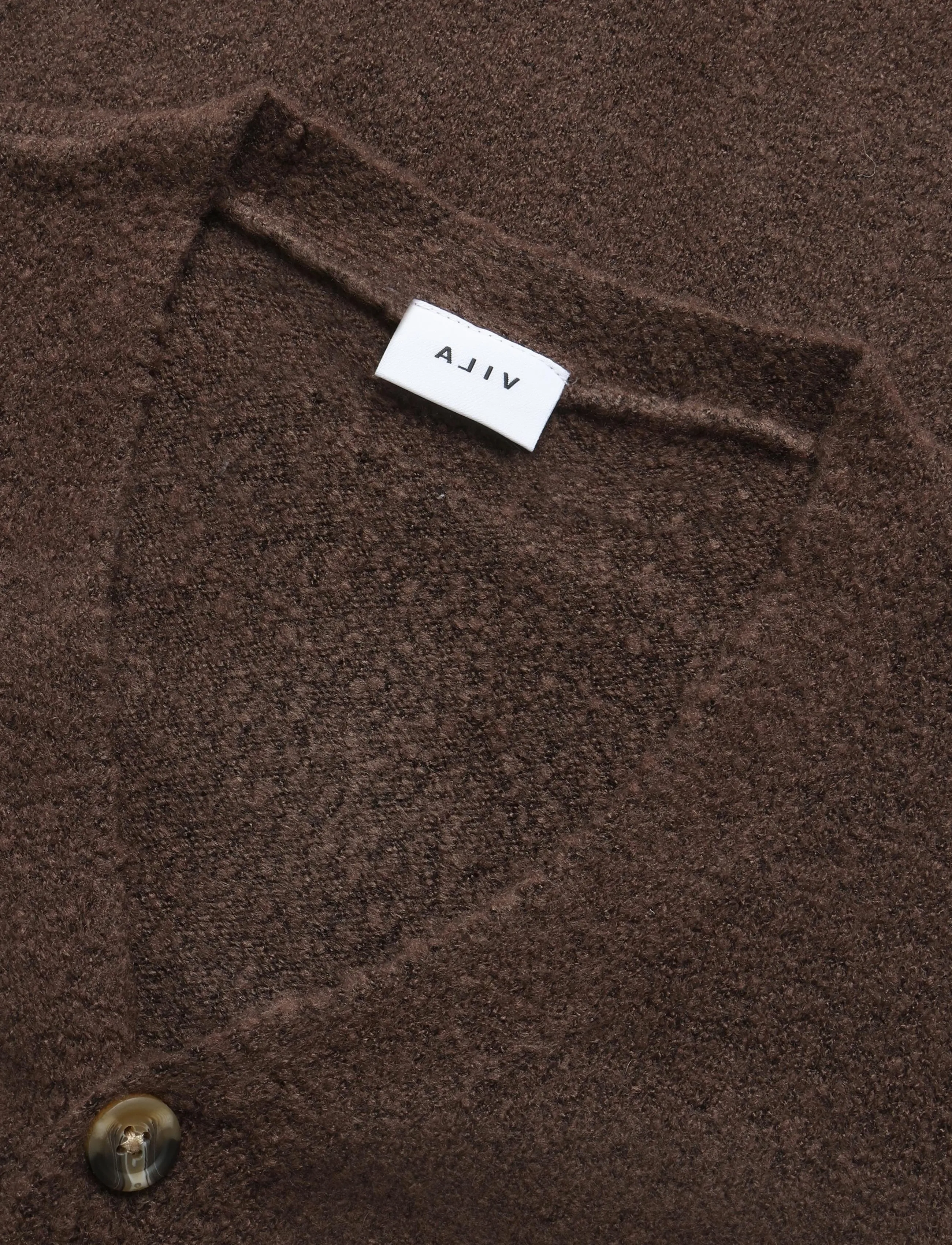 Vila - VIROLFIE L/S ANKLE KNIT DRESS/KA - autumn savings - chocolate brown - 3