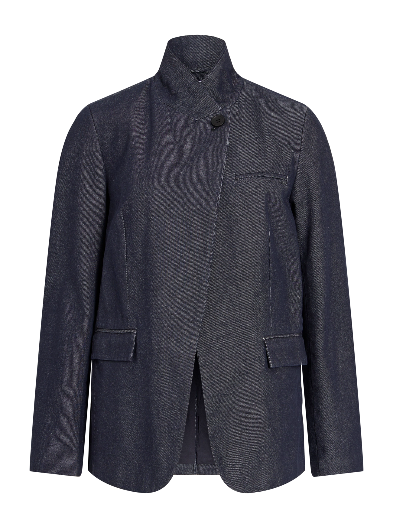 Vila VILEATA L/S DNM BLAZER - Fashion Trends - DARK BLUE DENIM / navy