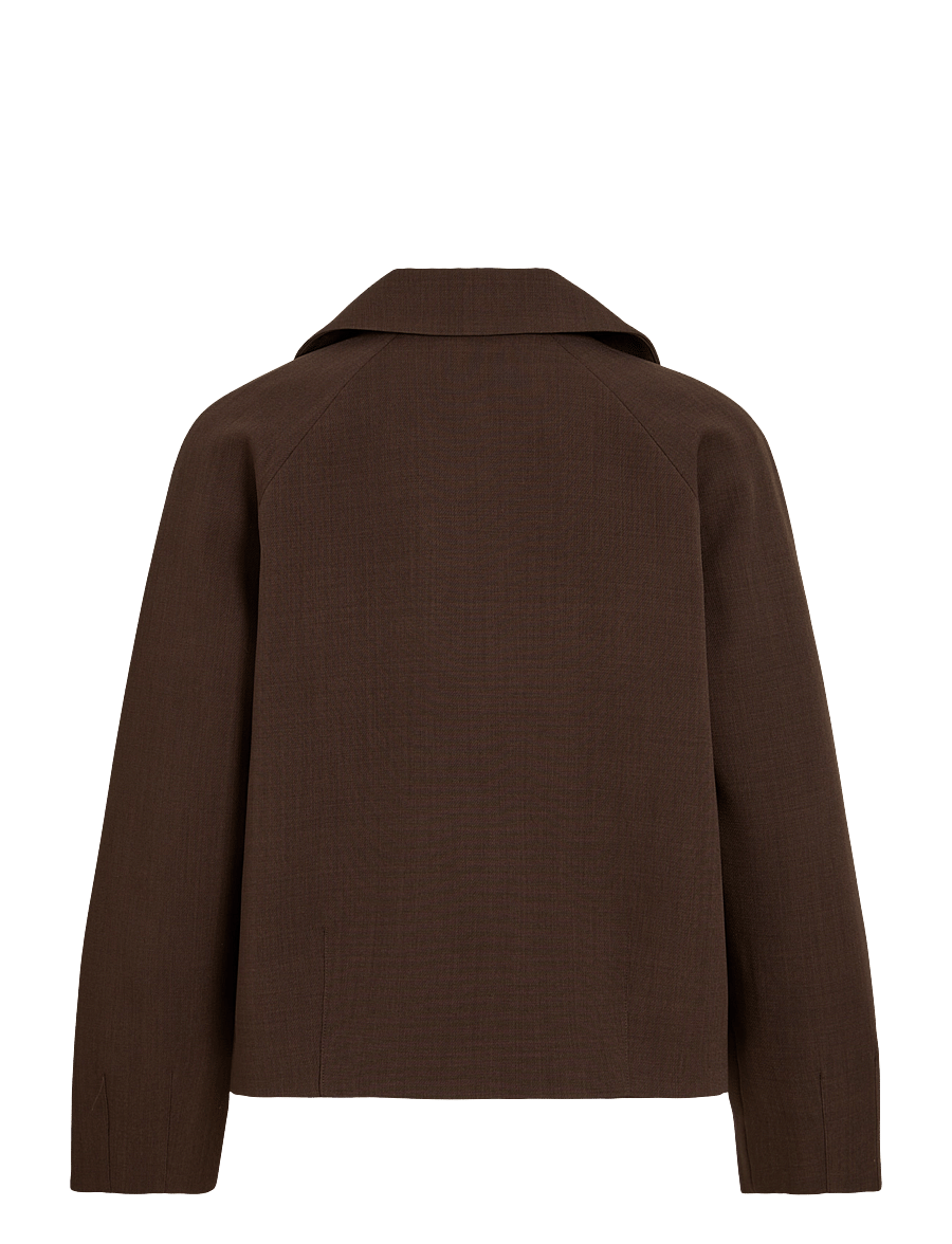 Vila - VIVESTER L/S SHORT BLAZER - korte blazere - coffee bean - 1