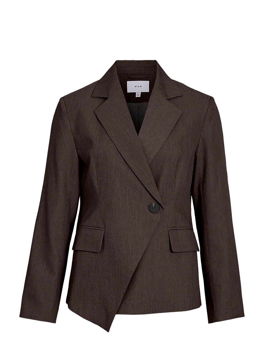 Vila - VILAIFI BLAZER/KA - einreihige blazer - coffee bean - 0